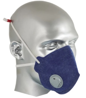 Respirador Descartvel Dobrvel PFF1 c/ Vlvula - Air Safety